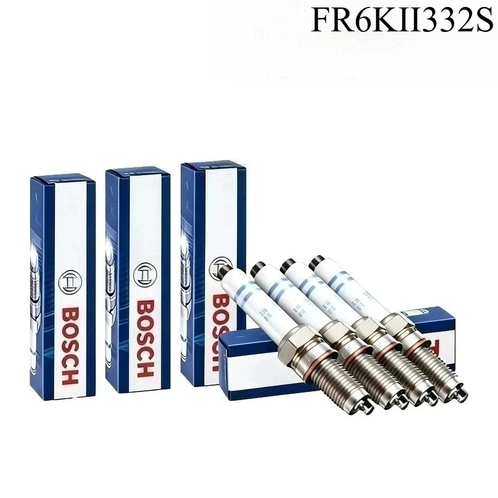 Bosch Spark Plug Iridium - ボッシュ FR6KII332S スパークプラグは、ビュイック・アンコール、オペル・アストラ、メリバ、ザフィラなどの車種に適合します。OE番号は55585517です。