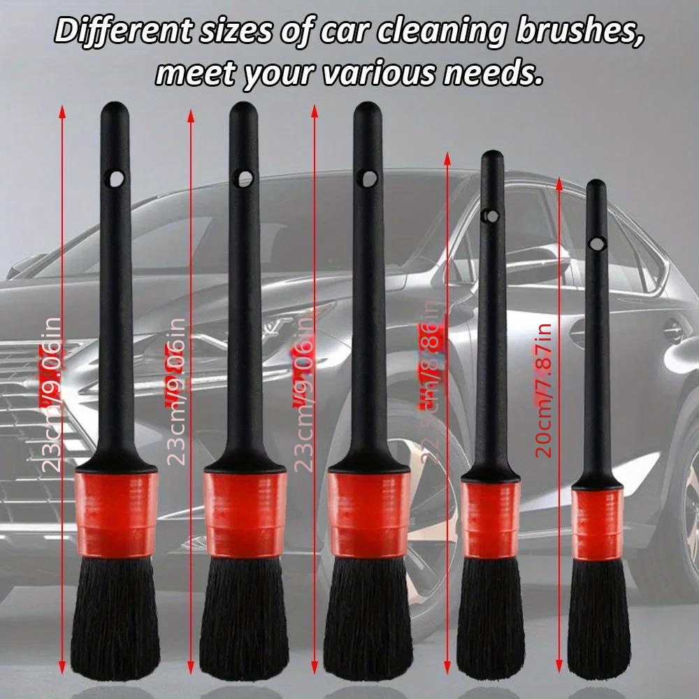 新しい車のディテールブラシセット 空気出口ギャップメンテナン - Interior Detailing Kit のレビューと価格