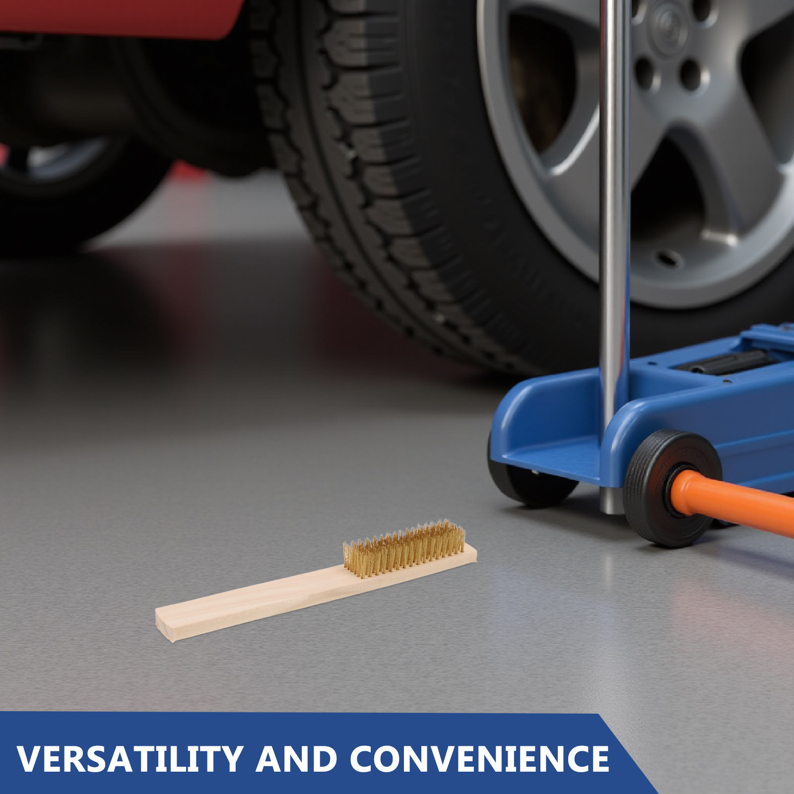 2本セットの銅線製自動車用ワイヤーブラシ。車の清掃、パーツの - Car Cleaning Brush のレビューと価格