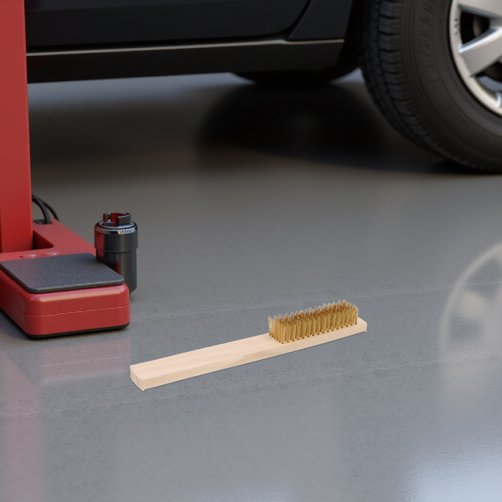 2本セットの銅線製自動車用ワイヤーブラシ。車の清掃、パーツの - Car Cleaning Brush のレビューと価格
