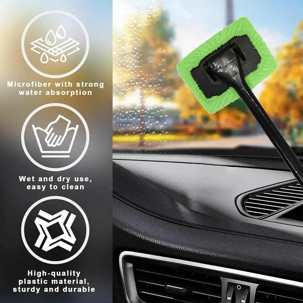 車のウィンドウクリーニングブラシキット,フロントガラス,マイ - Interior Detailing Kit のレビューと価格