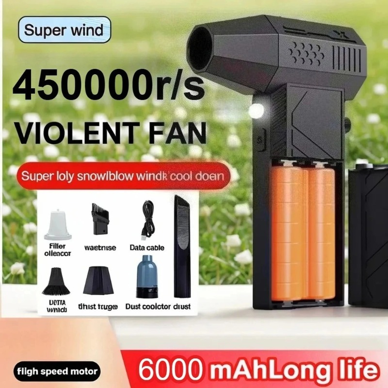 450000RPMターボファンブラシレスモーター、LEDライ - Dryer Car Blower のレビューと価格