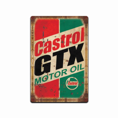 カストロールGTX、ヴィンテージ風のガソリンスタンド、ガレー - Castrol Oil Gtx のレビューと価格