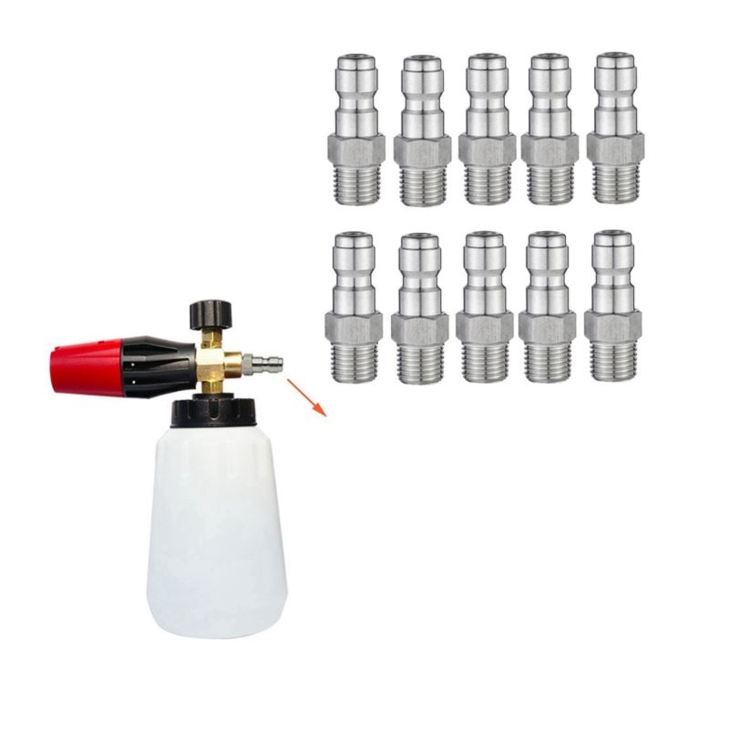 スーパーセール 10個入り 高圧洗浄機用スノーフォームノズル - Pressure Washer Foam Gun のレビューと価格